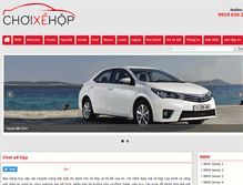 Tablet Screenshot of choixehop.com